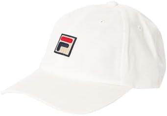 Fila Men's Tanta Baseball Cap, White, One Size