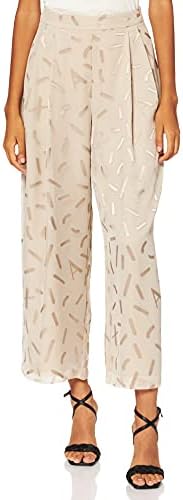 A｜X ARMANI EXCHANGE Women's Flowy Wide Leg Logo Pant