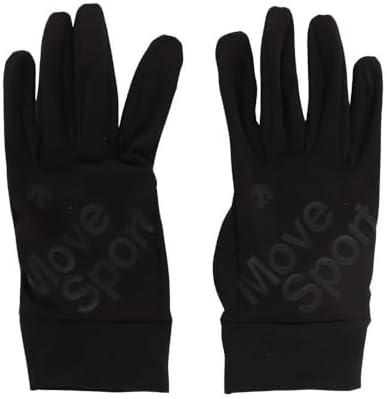 Descente Gloves Mobesport Thermal Stretch, Touch Panel Compatible, 3D Design, Men's, Women's, Unisex