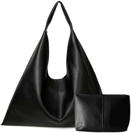 Leather Tote Bag, Oversized Hobo Bags, Large Tote Bag for Women Work, Vegan Leather Handbags Travel, Tote Bags for School