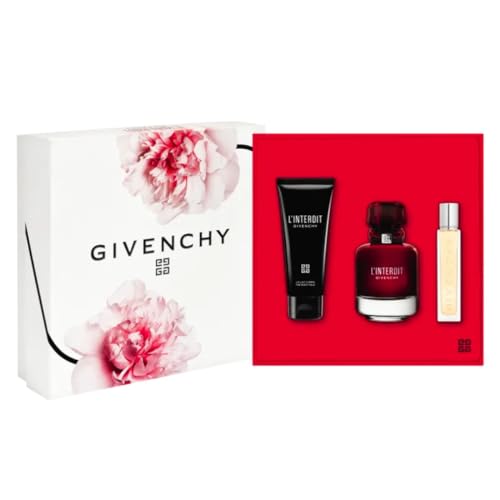 Givenchy Ladies L'interdit Rouge 3pc Gift Set Fragrances 3274872454019