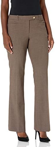 Calvin Klein Women's Modern Fit Lux Pant with Belt