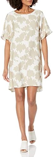 Emporio Armani Women's Bat Sleeve Beach Party Print Mini Dress