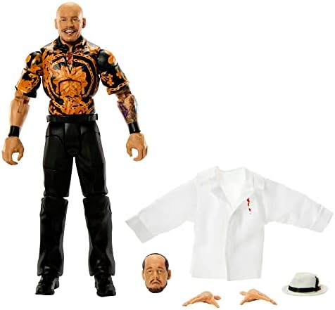 Mattel WWE Happy Corbin Elite Collection Action Figure, Deluxe Articulation & Life-like Detail with Iconic Accessories, 6-inch