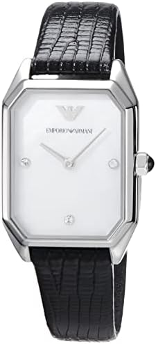 Emporio Armani Women's Two-Hand Leather Watch
