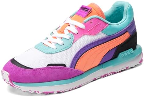 PUMA City Rider Hypnotize Puma White/Nasturtium/Puma Black 8.5 B (M)