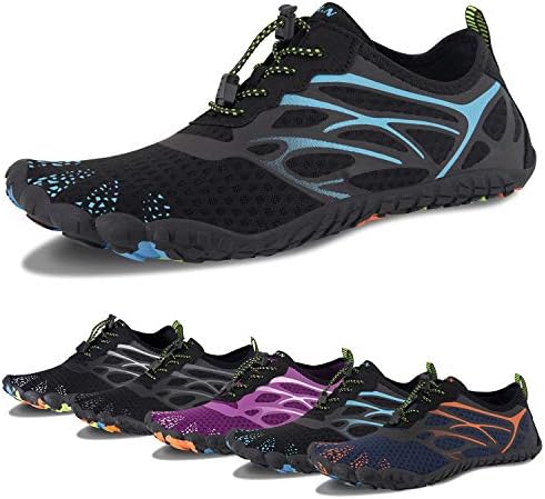WateLves Water Shoes for Men Women Barefoot Quick-Dry Aqua Sock Outdoor Athletic Sport Shoes Kayaking Boating Hiking Surfing Walking
