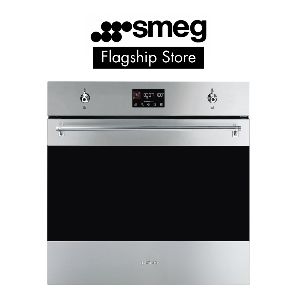 SMEG Galileo Traditional Pyro (Multifunction) 60cm Combination Oven, Classic Aesthetic with 2 Years Warranty
