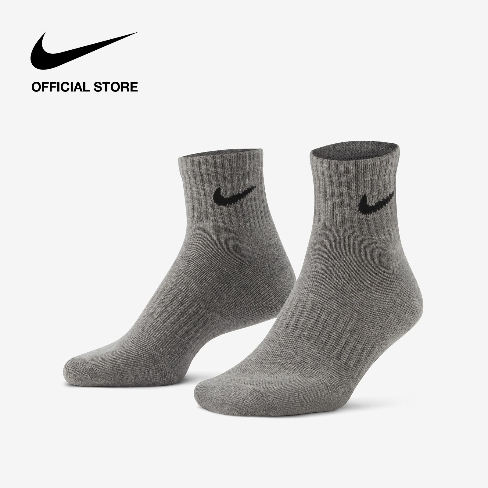 Nike Men's Everyday Cushioned  Training Ankle Socks (3 Pairs) - Multi-colour
