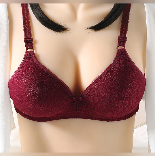 OK Bra Plus Size bra 36-42 BC Cup Women Wire Free Bra Lace Sexy Push Up Bra Adjustable Brassiere Femme Seamless Underwear