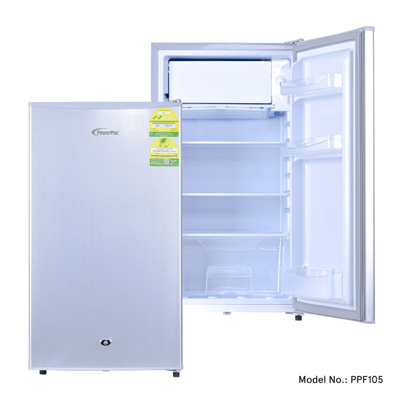 PowerPac Bar Fridge 105L With Lock (PPF105)