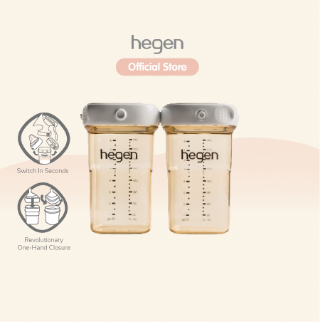Hegen PCTO™ 240ml/8oz Breast Milk Storage PPSU, 2-Pack