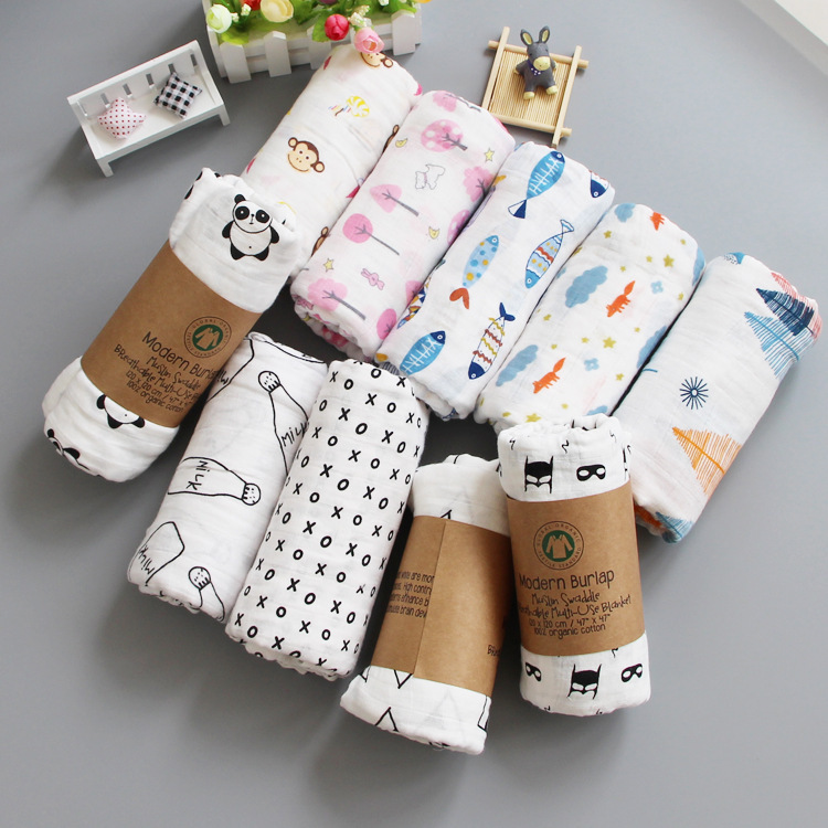 [SG Local Seller] Muslin Swaddle / Blanket/Baby Swaddle/ Towel/muslin blanket/swaddle wrap/stroller blanket