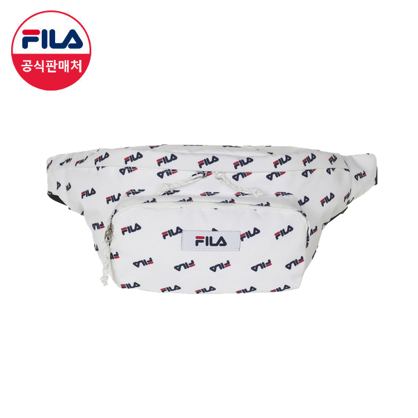 Fila Korea Collection All Over FILA Logo Unisex Hipsack Waist Bag Hip Pack