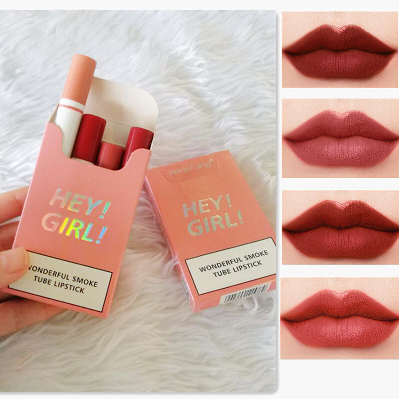【Shanglife】 4 Colors Korean Lipstick Long Lasting Matte Lipstick