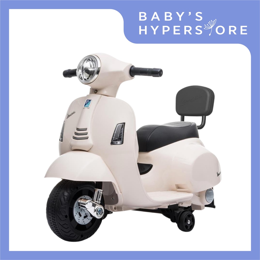 Vespa GTS Mini Electric Ride-On Kids Scooter (18-36mth)