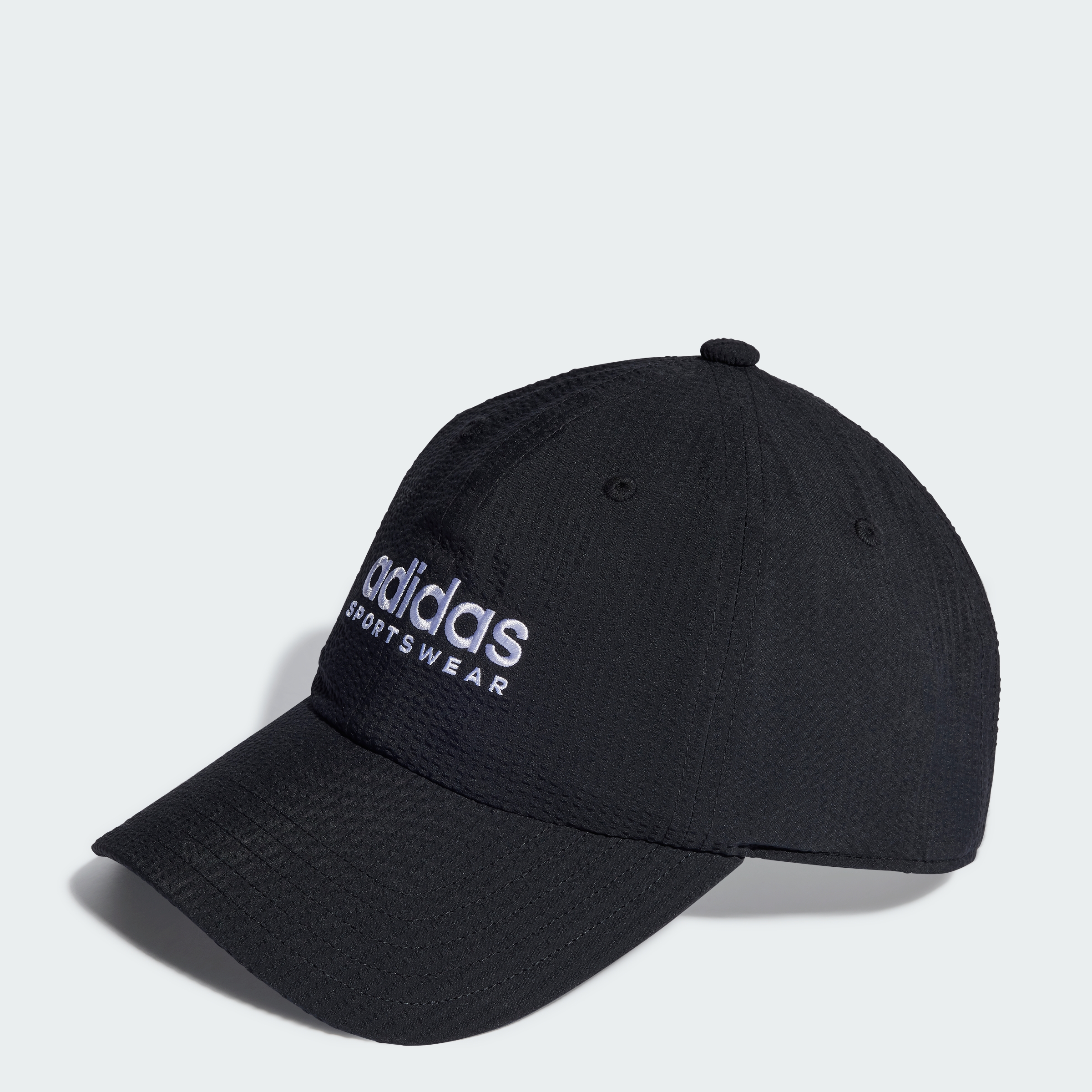 adidas Lifestyle Seersucker Dad Cap Unisex Black IP6315